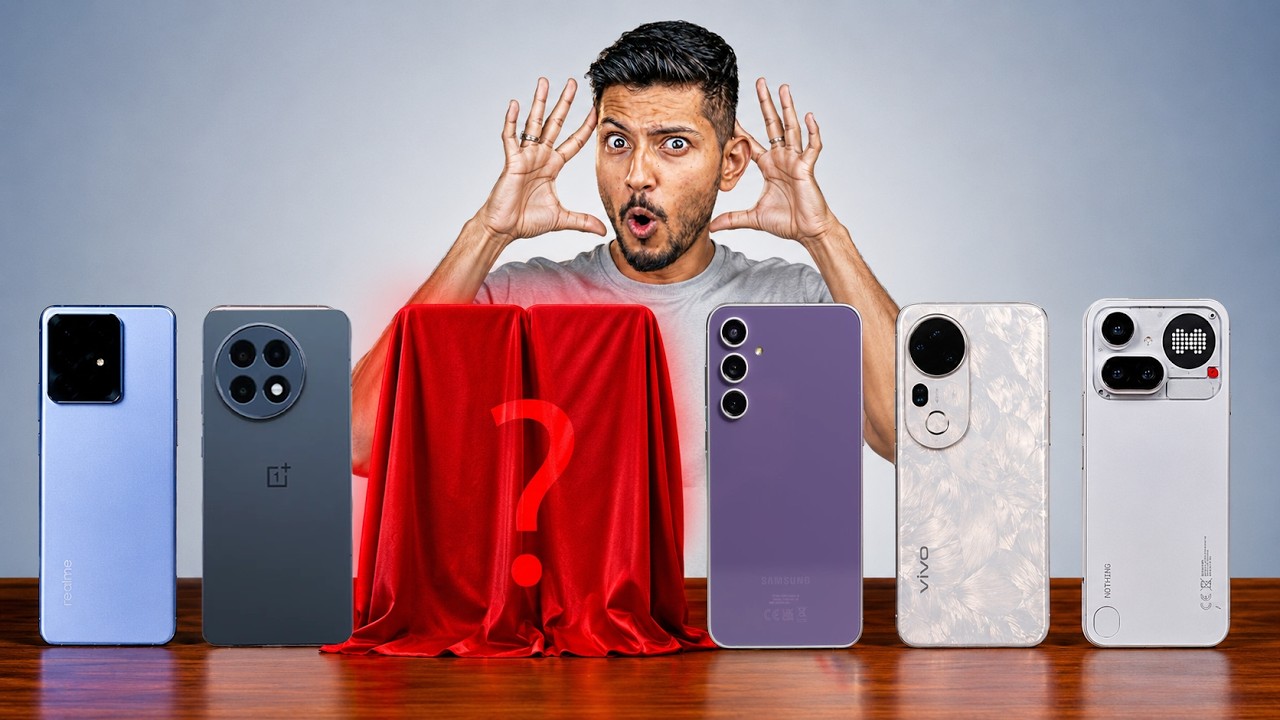 5 Best Smartphones Under ₹40,000 !