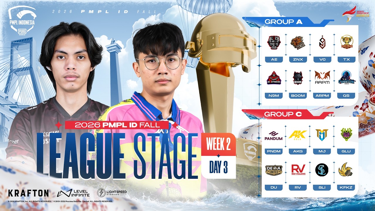 [ID] 2026 PMPL ID Fall League stage | Week 2 Day 3