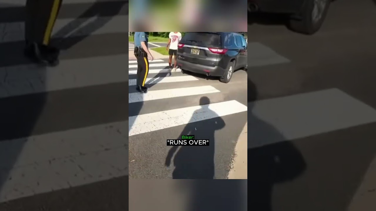 Biker and Cop Team Up to Help a Stranger…