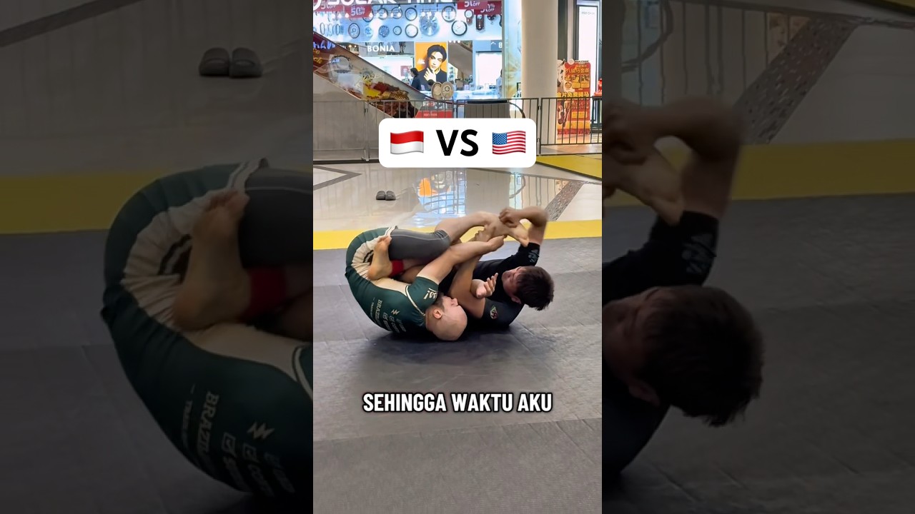 VS Atlet asal AMERIKA yang punya gelar grappling sama dengan KHABIB??? #brazilianjujitsu #fight #bjj