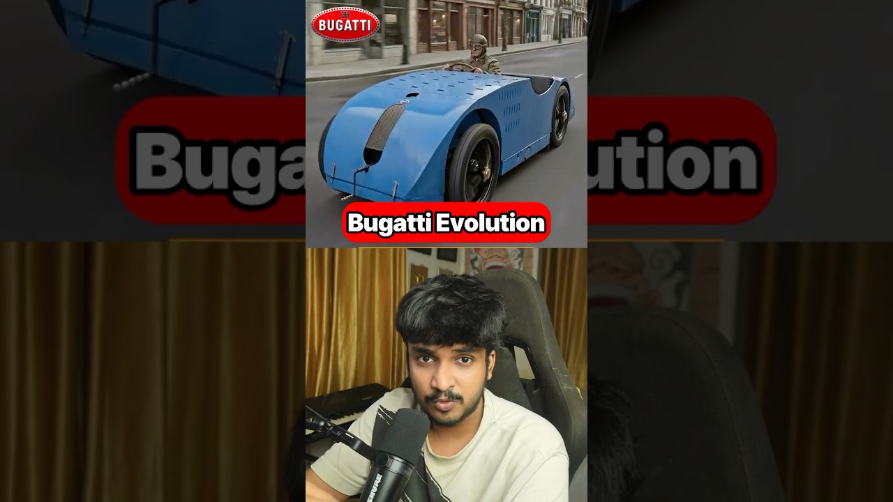 AI Shows 128 Years of Bugatti Evolution