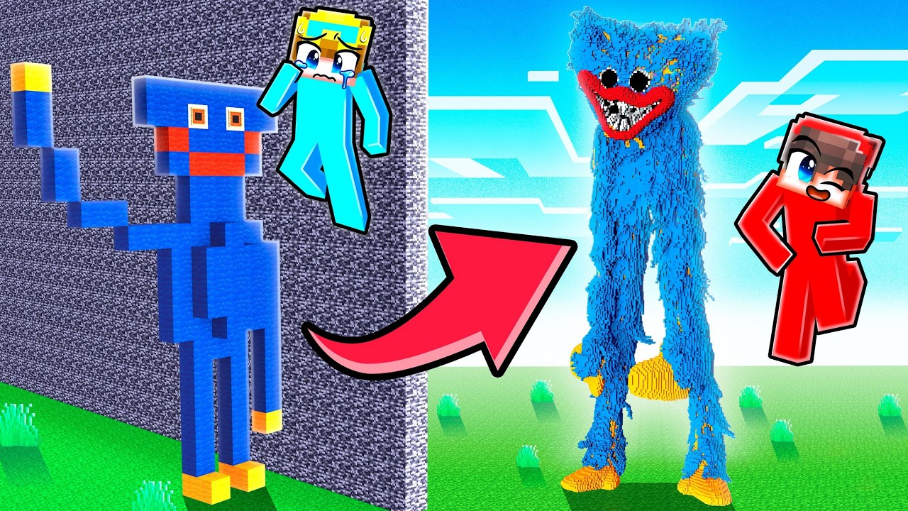 10 Seconds vs 1 Hour POPPY PLAYTIME Build Challenge!