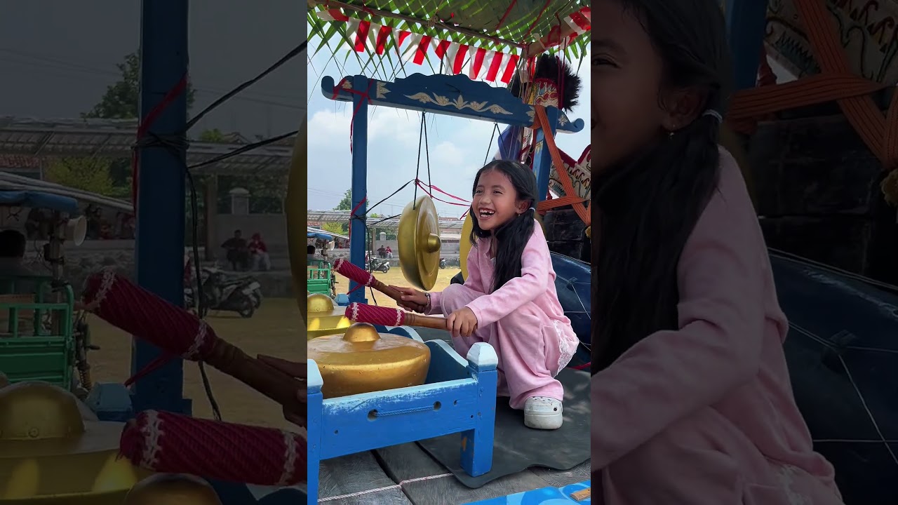 Adik iseng Mainin Kendang Jaran Kepang, Ahirnya Di Marahin 🤣😂
