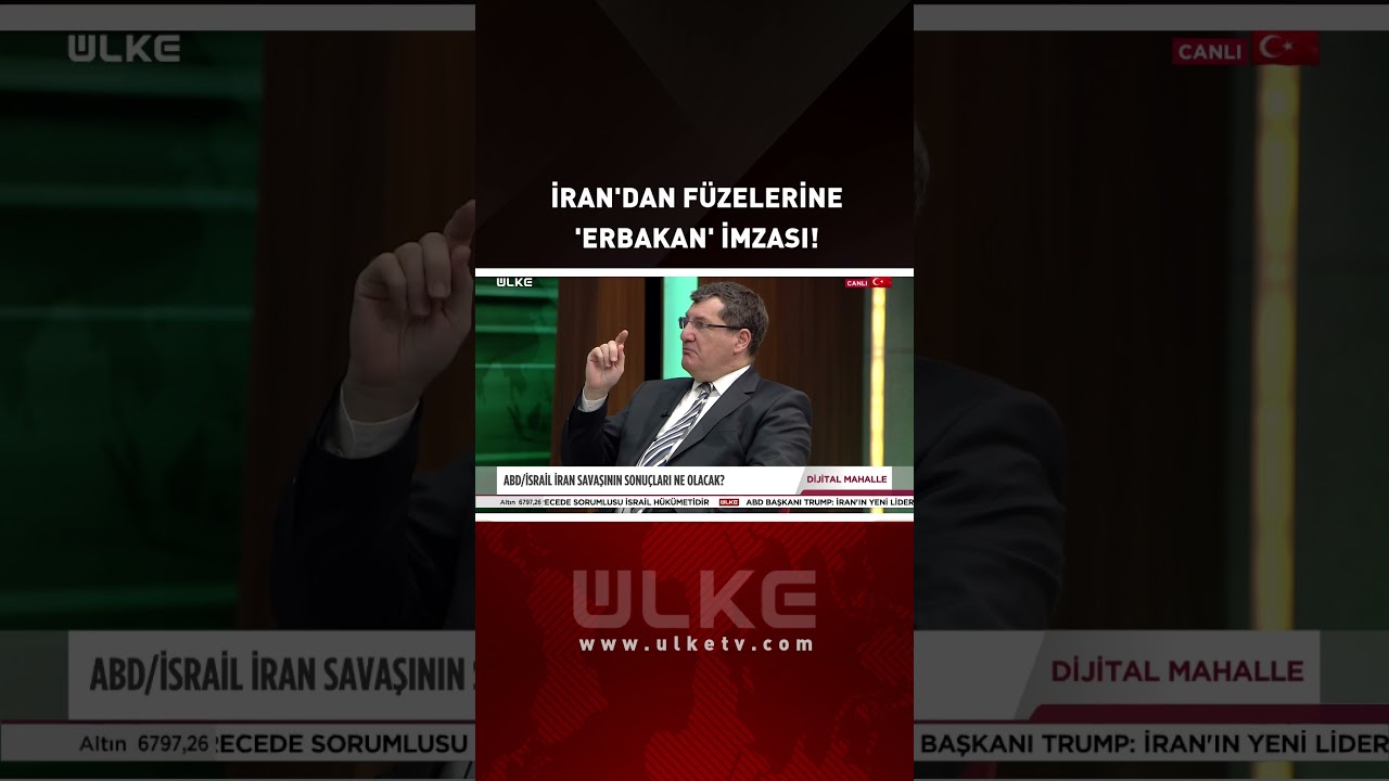 İran'dan Füzelerine 'Erbakan' İmzası! #shorts