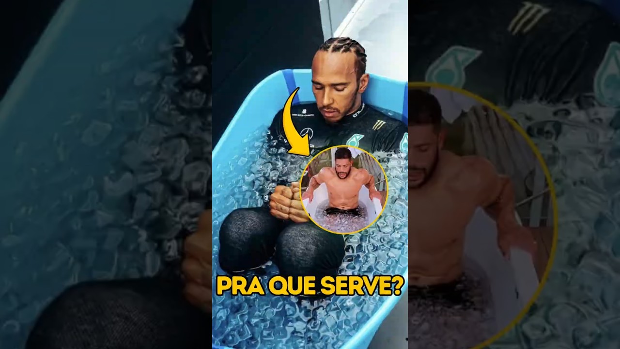 Por Que os Jogadores Banham de GELO? #futebol #football #edit