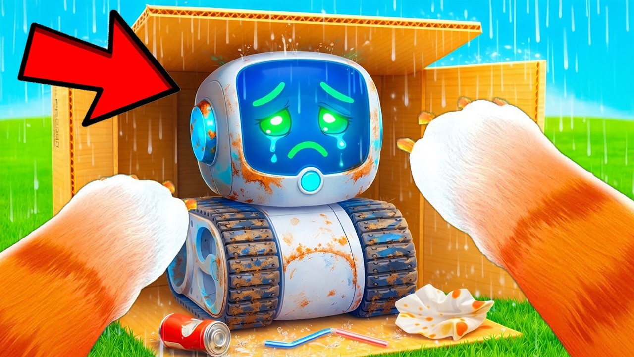 سويت بيت لسباركي الروبوت ! والجدة دمرته قدامي!؟😭💔I Am Cat VR