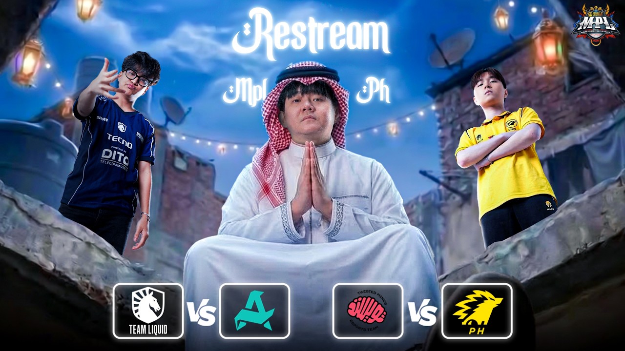 SUNG SAJA SAVERO SAVAGE, TLPH vs AURORA PH, ONIC PH vs TWIS. Restream MPL PH S17