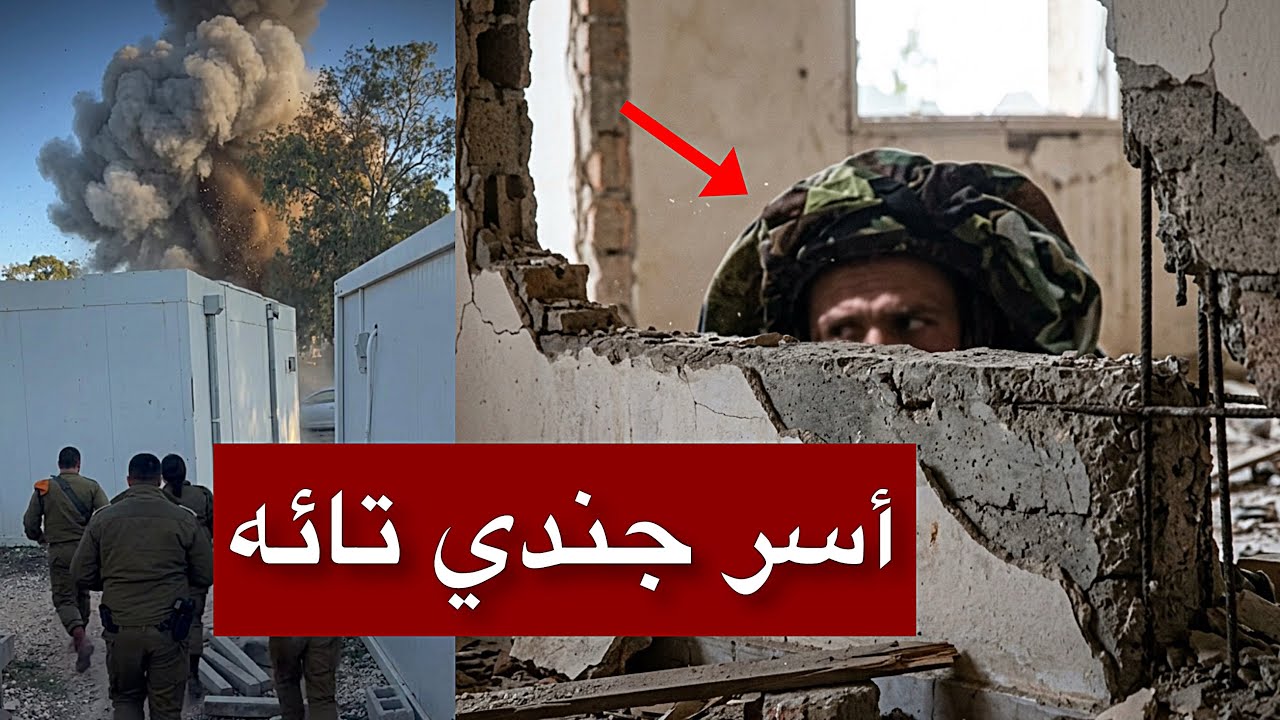 عاجل | لحظة أسر جندي إسرائيلي كان يختبئ داخل منزل جنوب لبنان… عملية محكمة انتهت بالقبض عليه