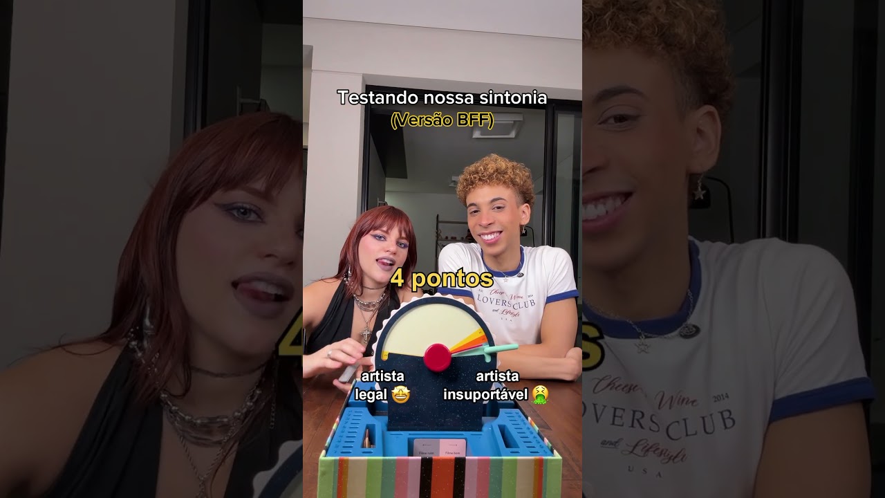 Testando nossa sintonia 🤪 Artista legal VS artista insuportável