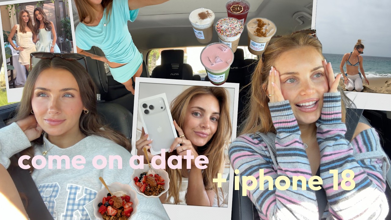 come on a date w us + iphone 18 unboxing! week in my life