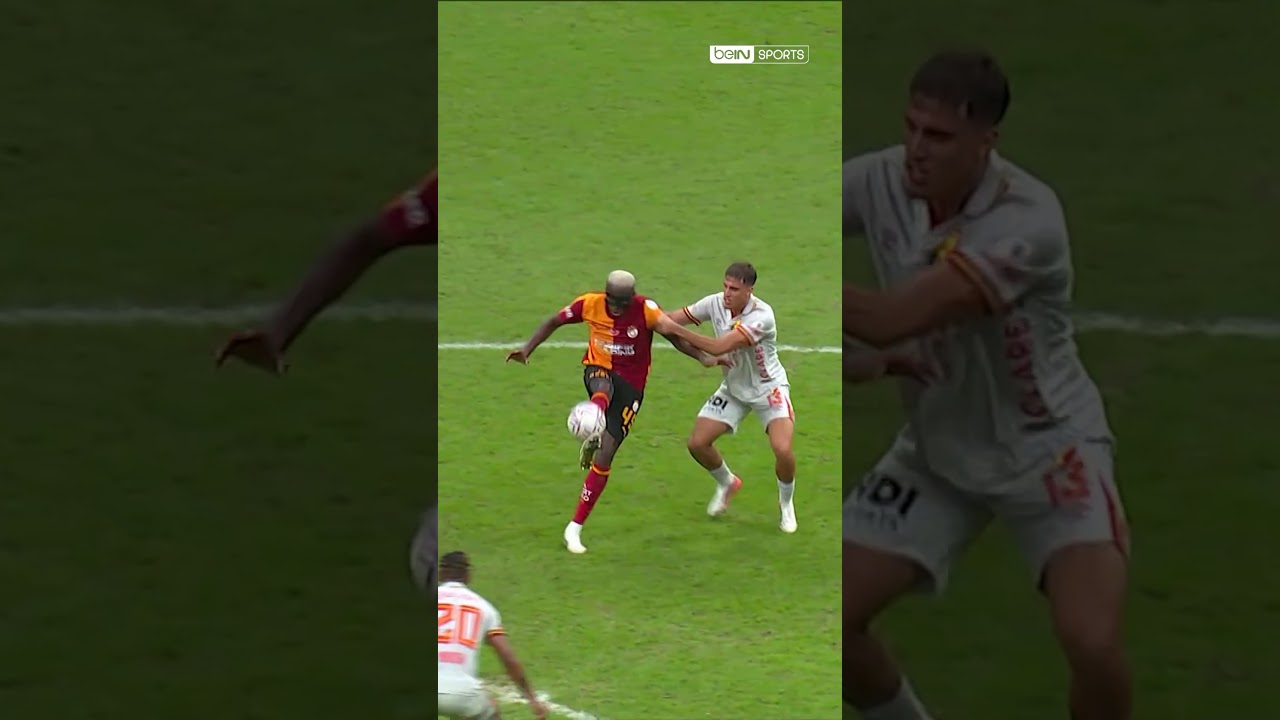 🟡🔴 Victor Osimhen'in üst düzey top hakimiyeti! #shorts #galatasaray