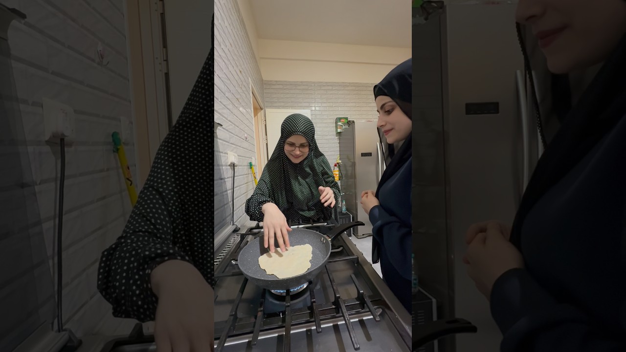 العجين والبنت😂😂 ام سيف ونانو