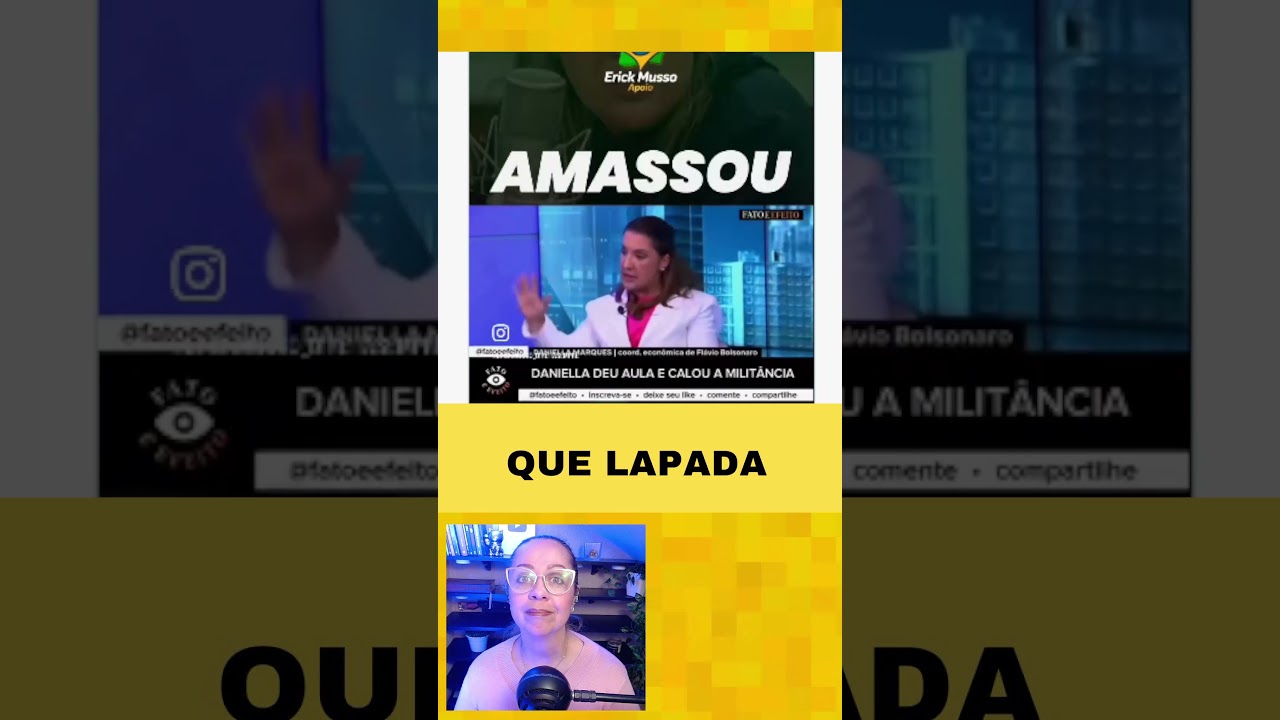 QUE LAPADA AO VIVO! PARABÉNS DANIELA MARQUES #brasil #política