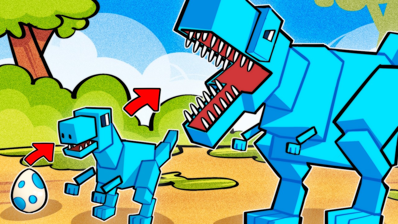 Evolui na vida de Dinossauro!
