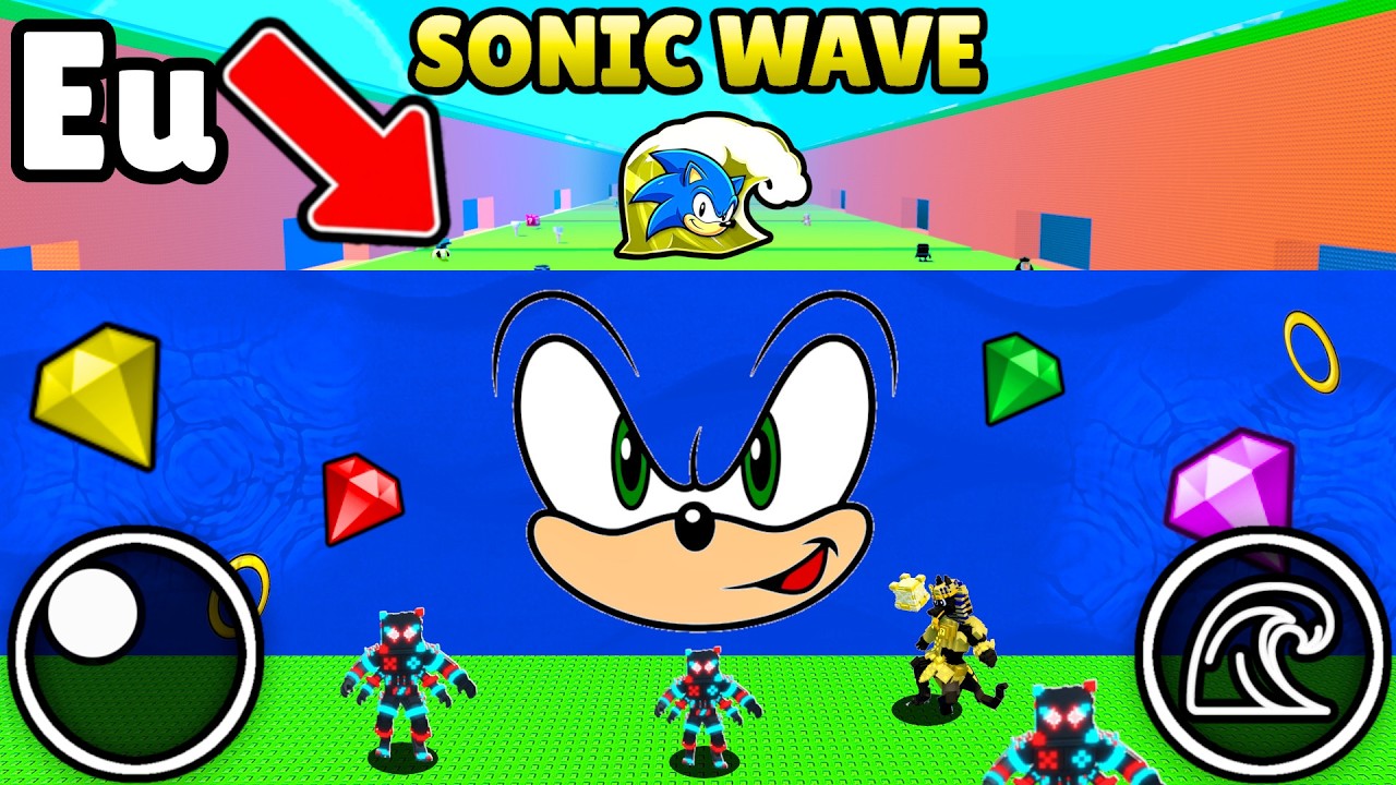TSUNAMI PARA BRAINROTS MAS POSSO VIRAR TSUNAMI SONIC
