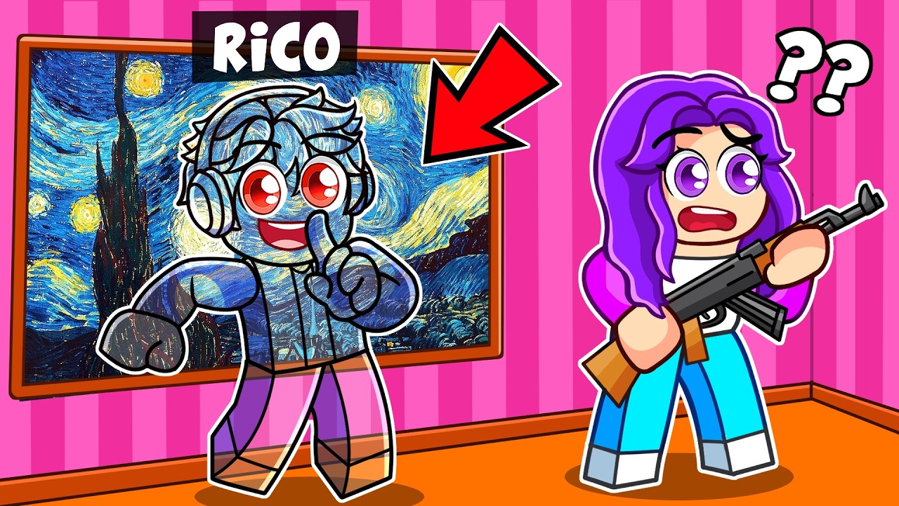 Lia Roblox'ta PAINT & SEEK Oynadı!