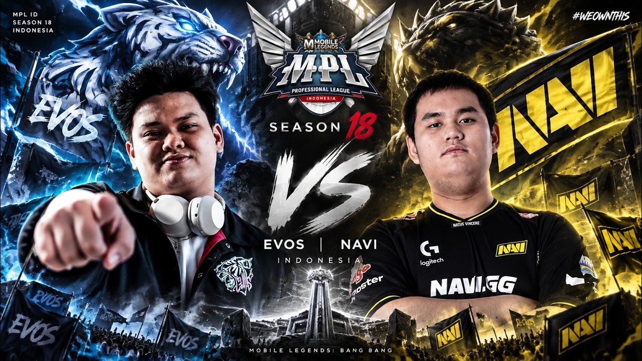 NOBAR EVOS VS NAVI! WWW.OURASTORE.COM