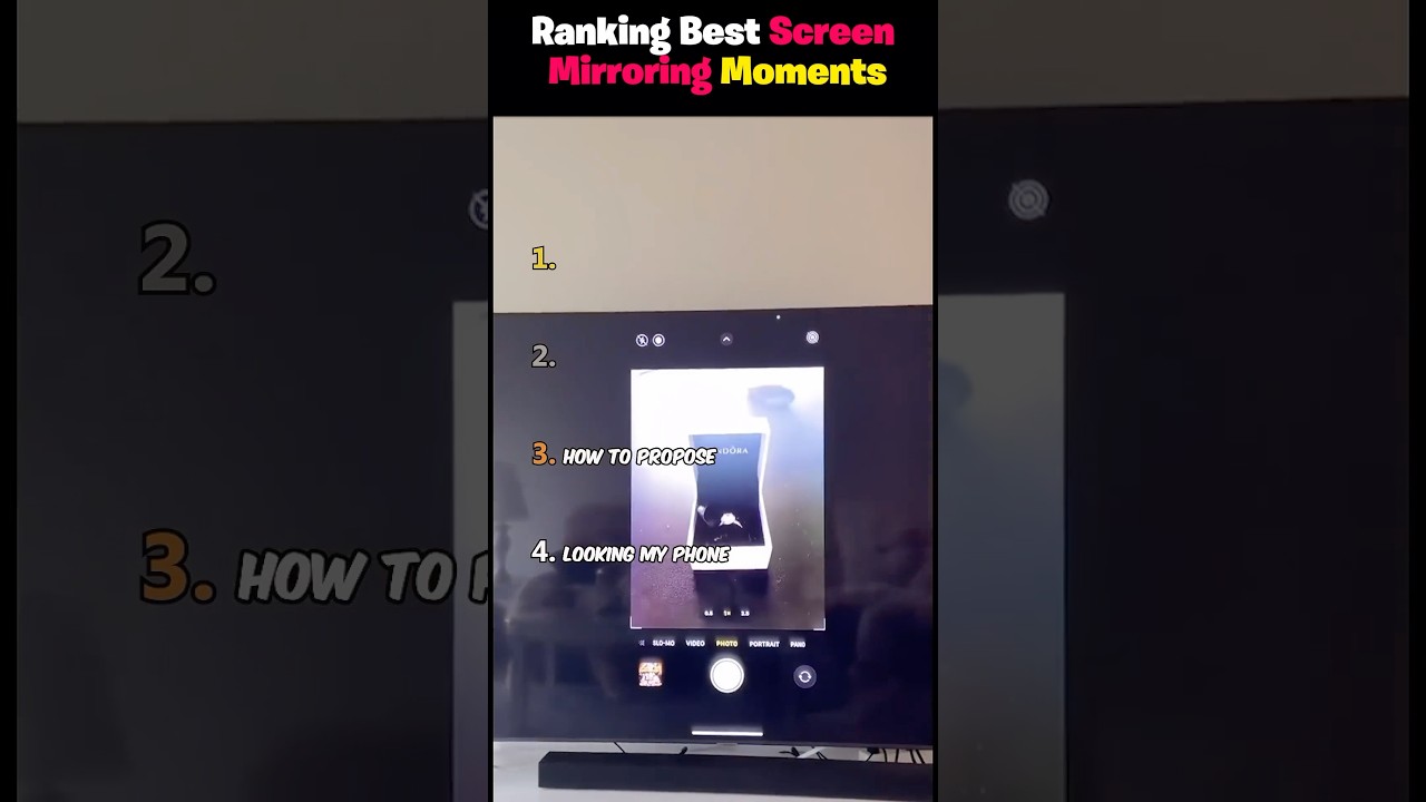 Ranking Best Screen Mirroring Moments