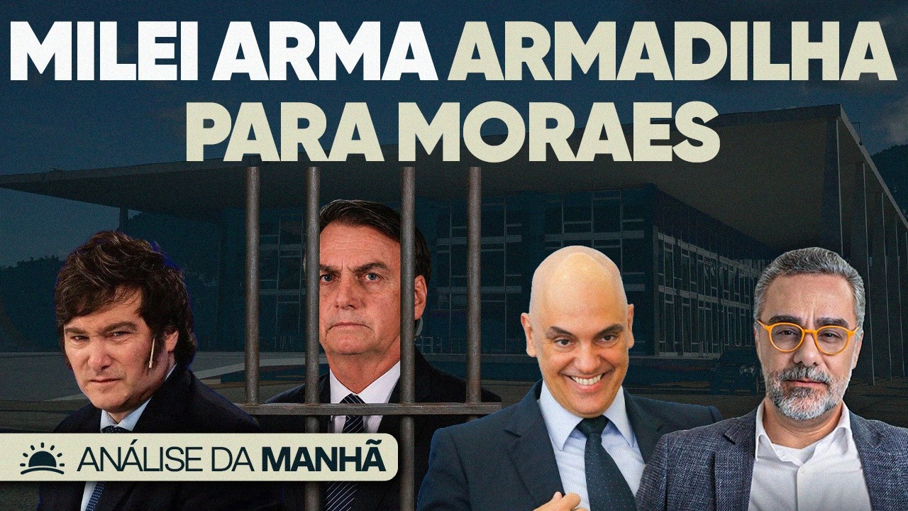 🚨 Milei Quer Visitar Bolsonaro: Se Moraes Negar, Será um Escândalo!