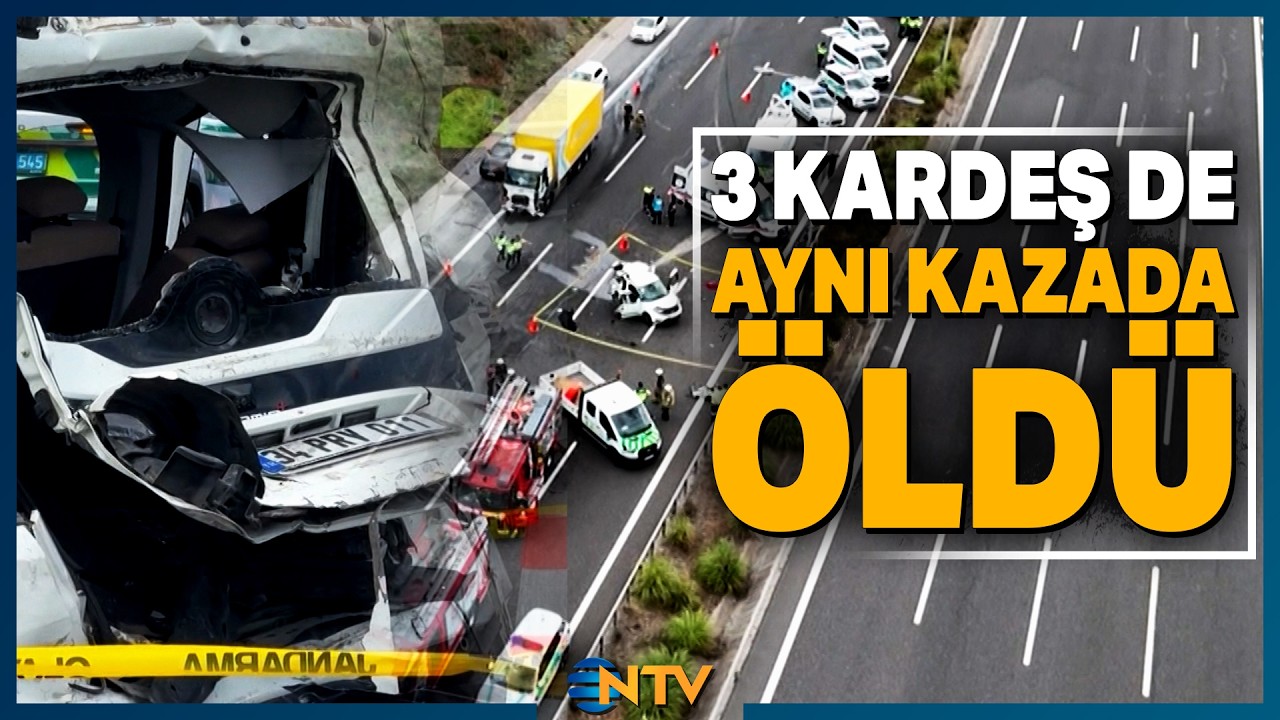 Üç Kardeş Birlikte Can Verdi: Kuzey Marmara Otoyolu'nda Kahreden Kaza! | NTV