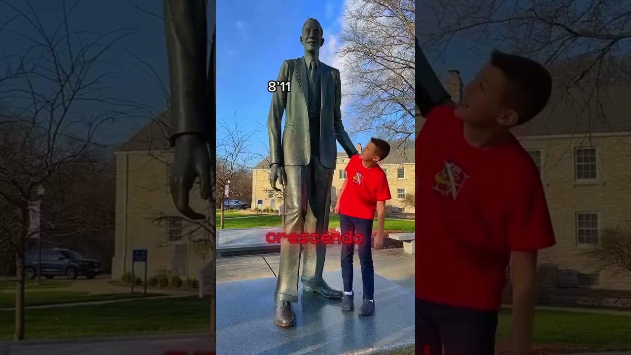 Ele cresceu a vida toda… mas nunca alcançou o pai 😢