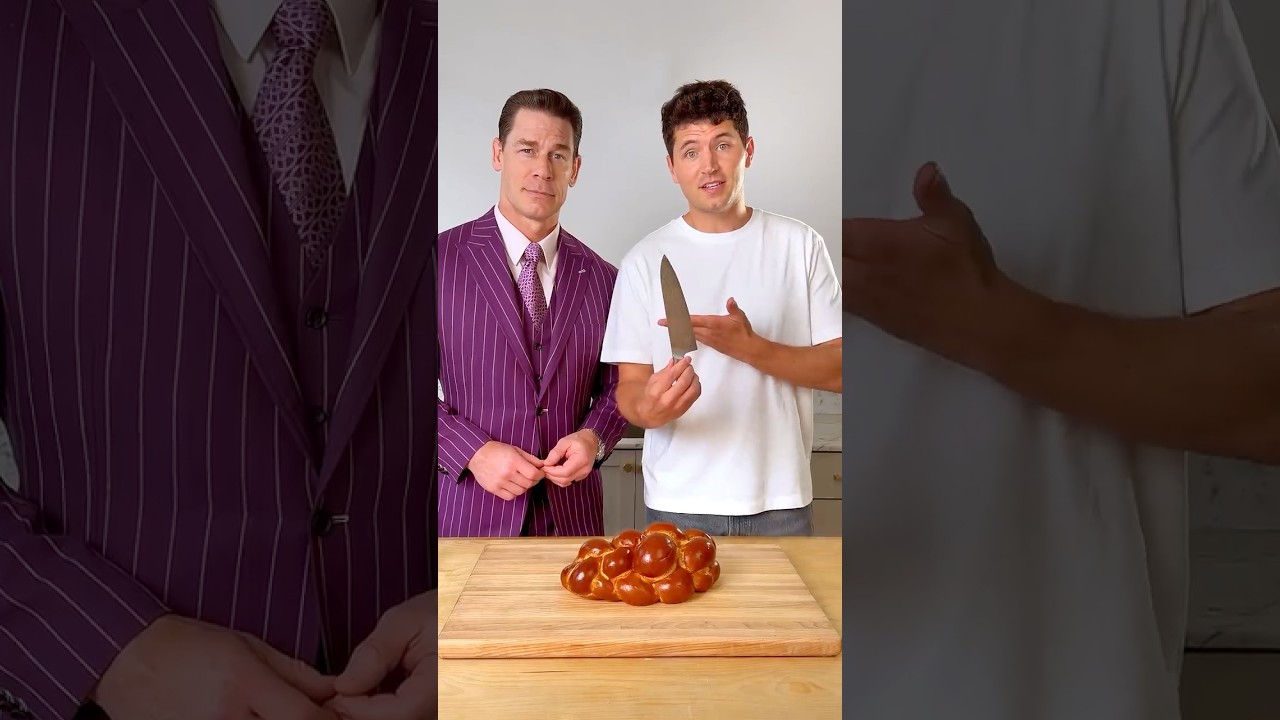 Perfect Slice Challenge (ft. John Cena)