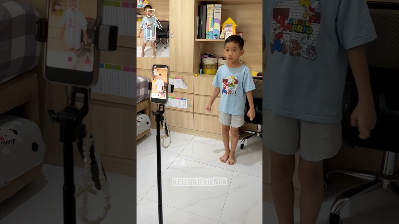 Trend bikin karakter roblox tanpa liat layar jadinya kok⁉️😂