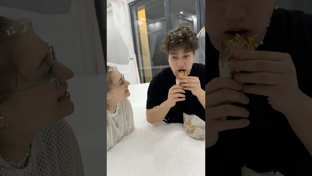 KARLARIN ❄️İÇİNDE ACILI 🔥LAHMACUN YEDİM (En Çok İzlenen Shorts Videosu)