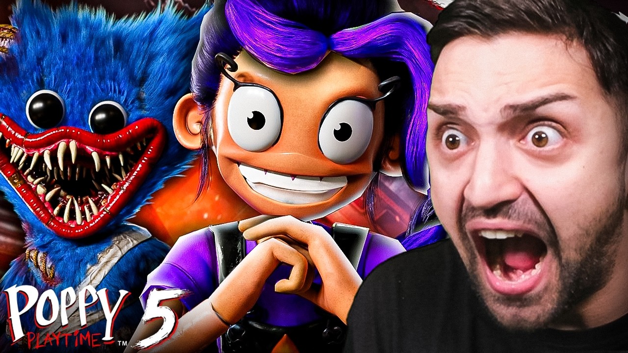 SONUNDA POPPY PLAYTİME 5 BİTTİ! (Türkçe Çeviri)