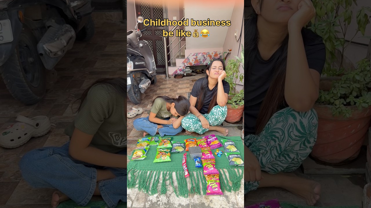 Bachpan ke business💁🏻‍♀️💰😂 | Sneha Choudhary | #shortvideo #explorenow #comedy #viral #trending