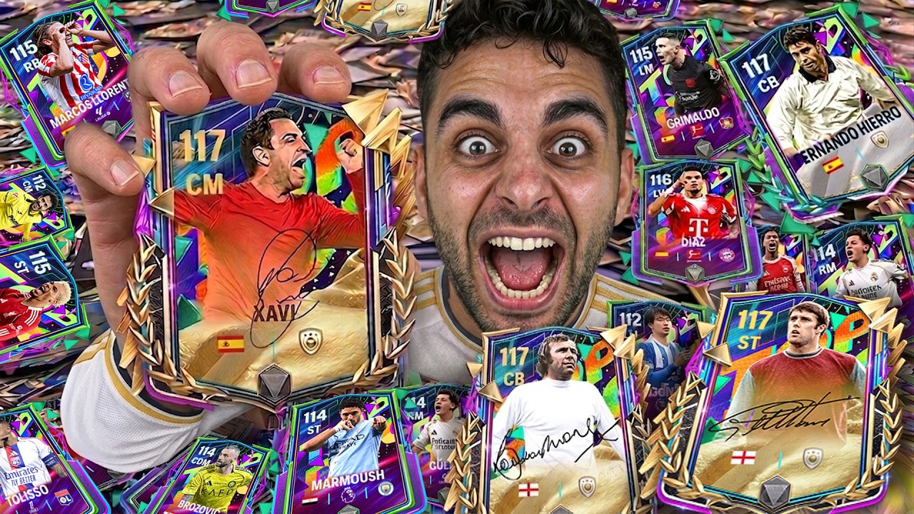 تفجير بكجات تشافي ال122 اسطورة برشلونه في فيفا🔴🔵