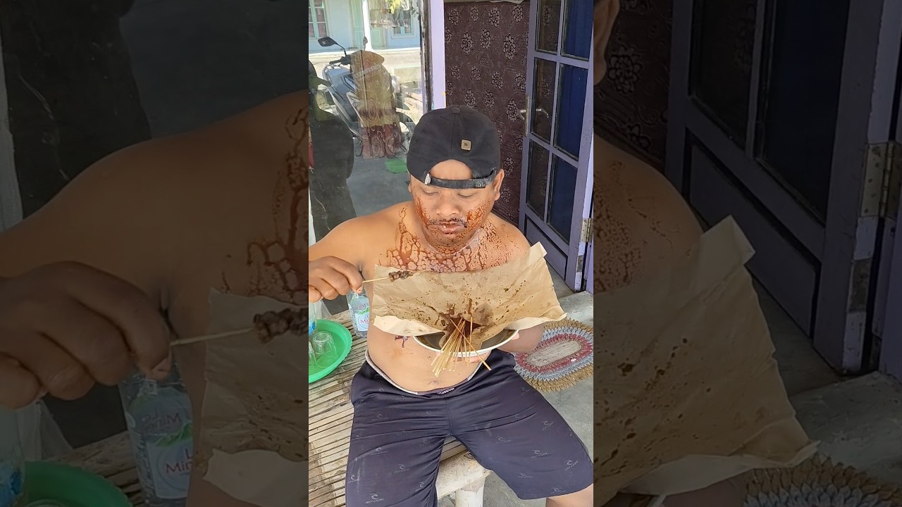 adik ini gak pernah makan sate #komedi #lucu #ngakak