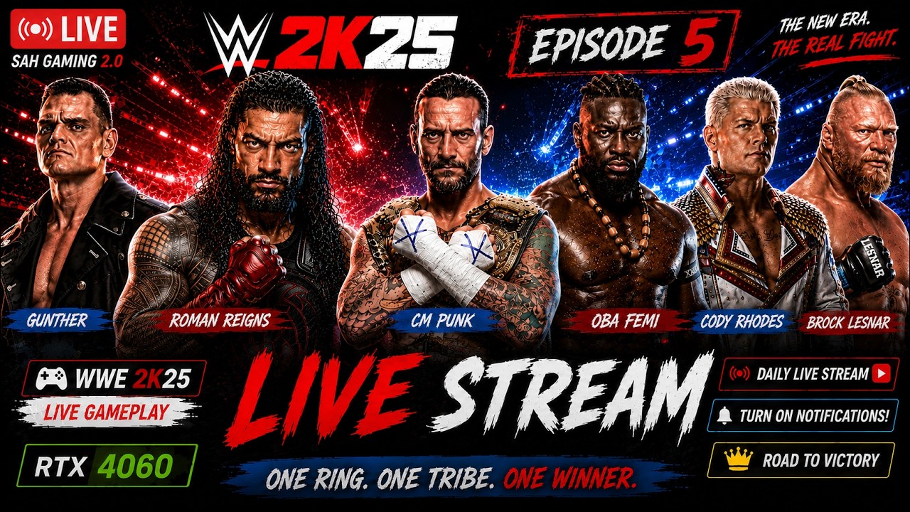WWE 2K25 LIVE – Best Match Ever Played EP 14 | Unbelievable Finish! #wwe #wrestling #wwe2k25 #shorts