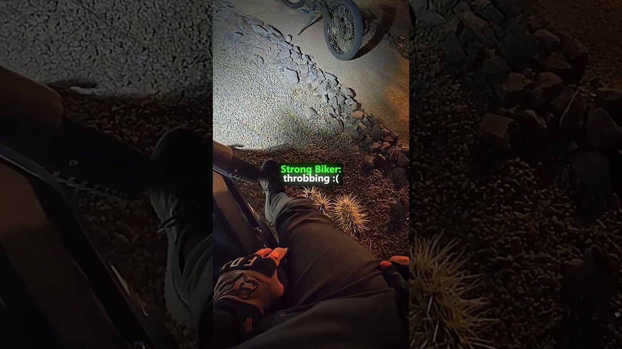 Biker has the WORST luck with this cactus😳