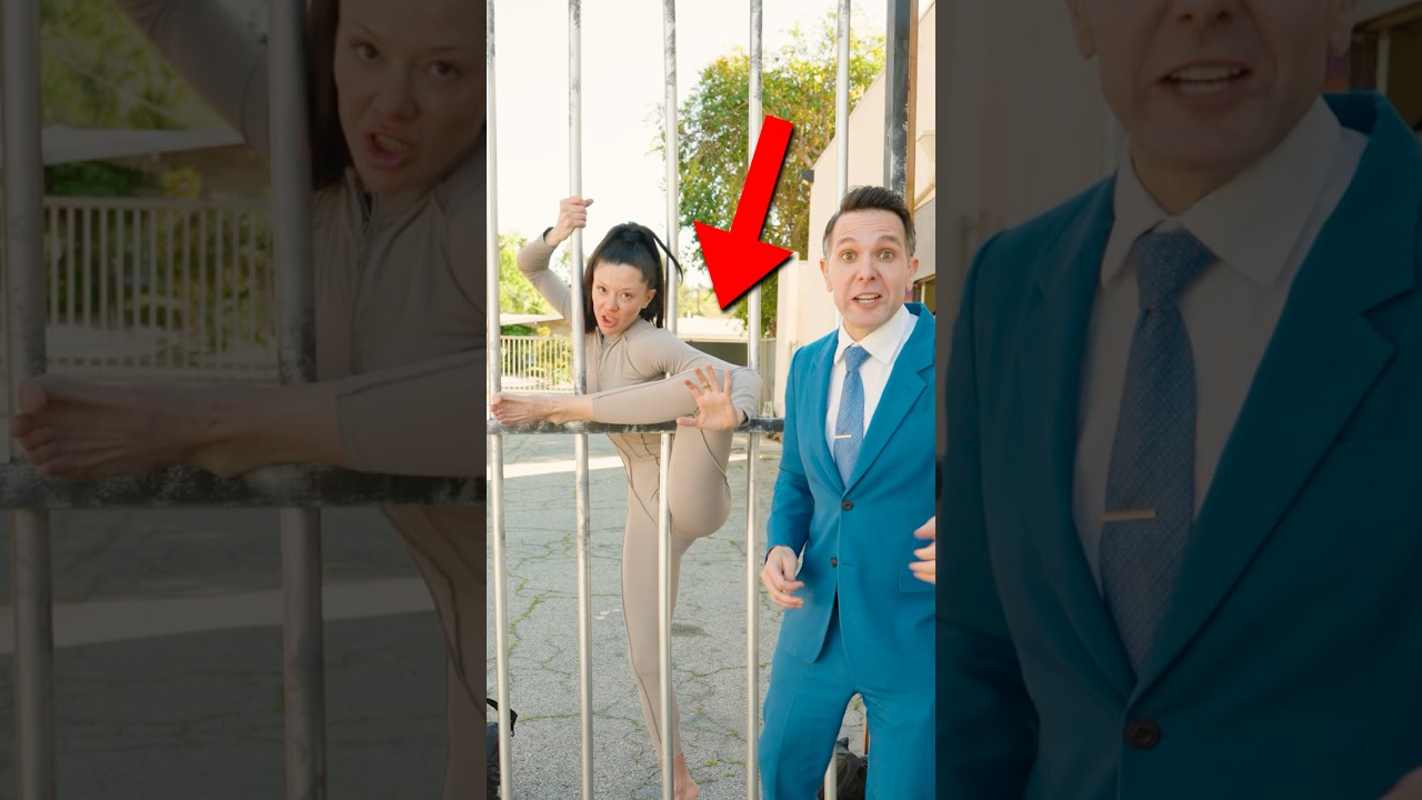 World's Most Flexible Woman Vs Prison Bars