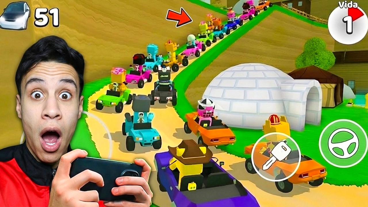أول سباق أونلاين مع 100 لاعب في لعبة الدب الخارق Super Bear Adventure 😱🏁
