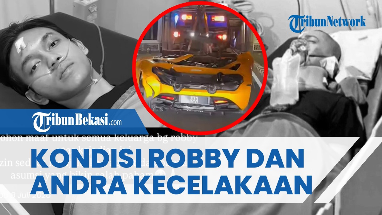 Kondisi Terkini Andra ST dan Robby Pantjoro seusai Kecelakaan Mobil Supercar di Sukoharjo