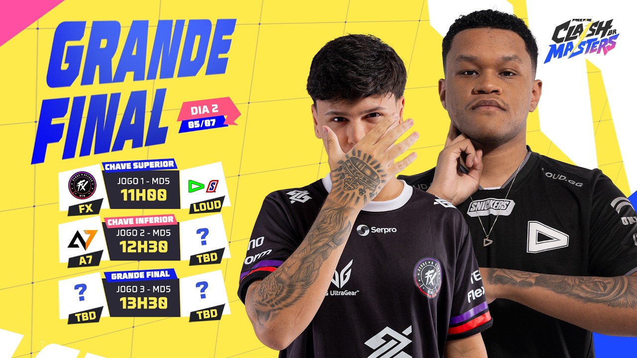 COMPLETO: GRANDE FINAL FFCM BR 2026 - LOUD SNICKERS, ALPHA7 e FLUXO W7M 🏆#freefire