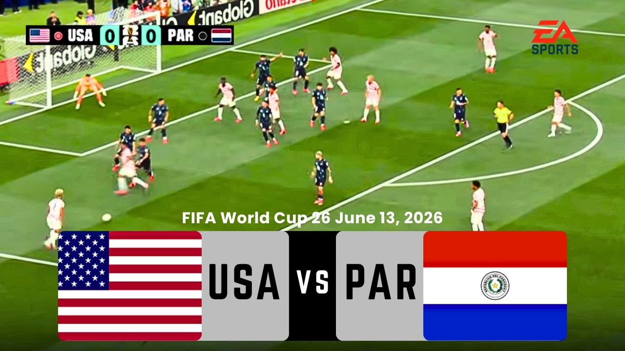 June 13, 2026 | USA v Paraguay | FIFA World Cup 26 | Group Stage Match | FC26 Gameplay
