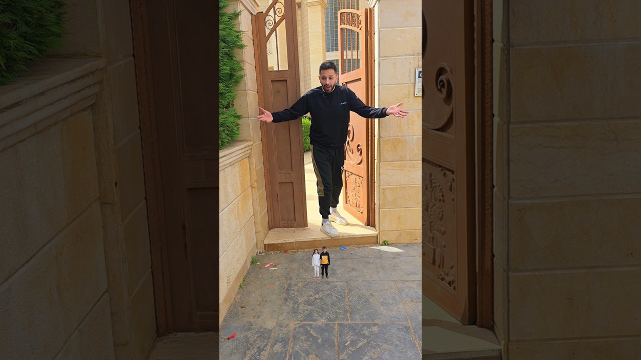 جننو للبابا😱😂