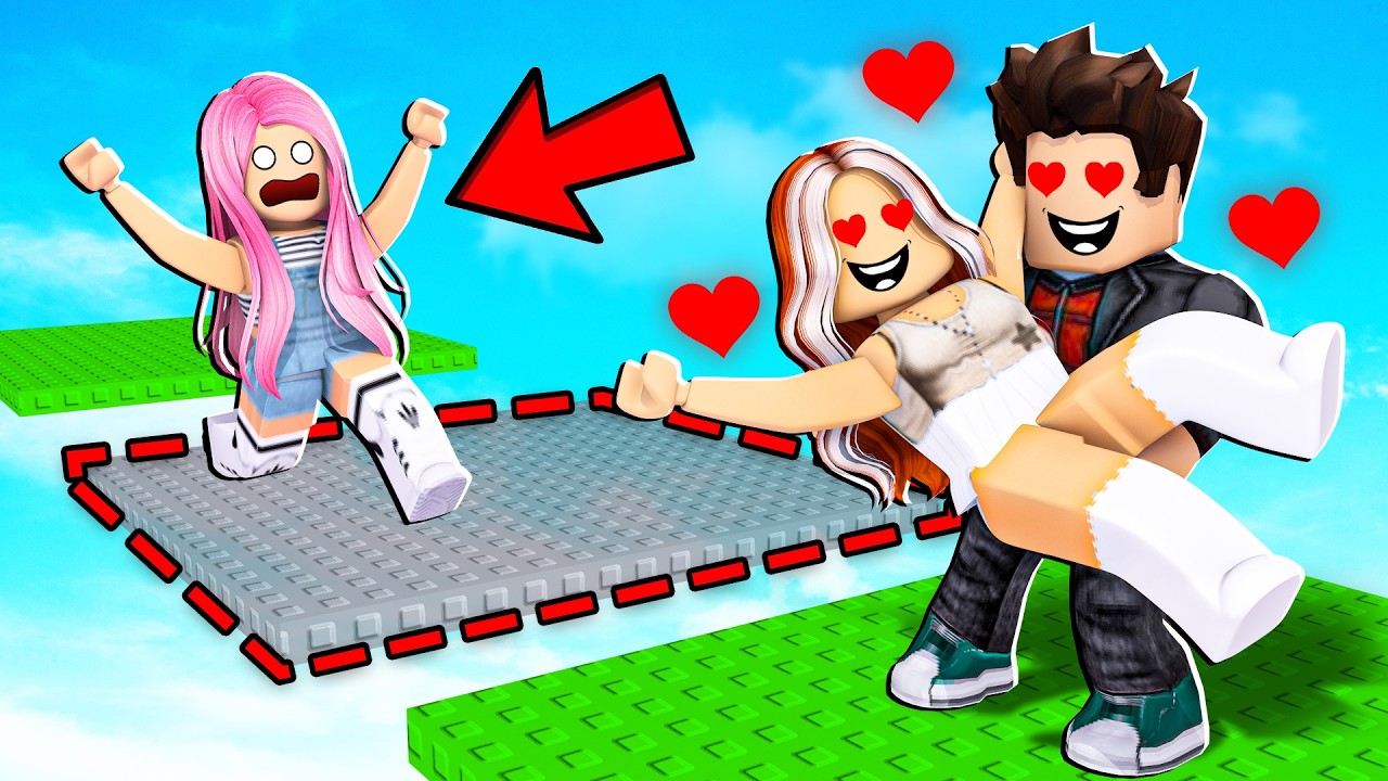 FUI ENGANADA NA TORRE TROLL DO ABRAÇO NO ROBLOX