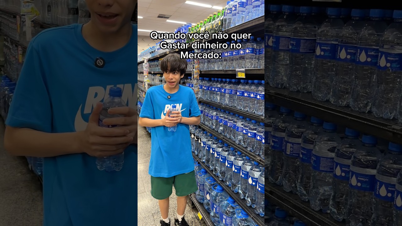 QUANDO ENTRO SÓ PARA COMPRAR ÁGUA!😹kkk   #shorts #humor