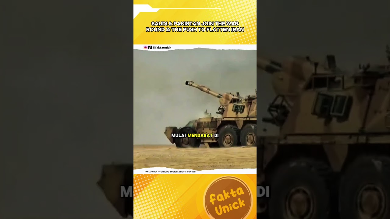 Arab Saudi Dan Pakistan Masuk Perang! Siap Gempur Iran di Putaran Kedua