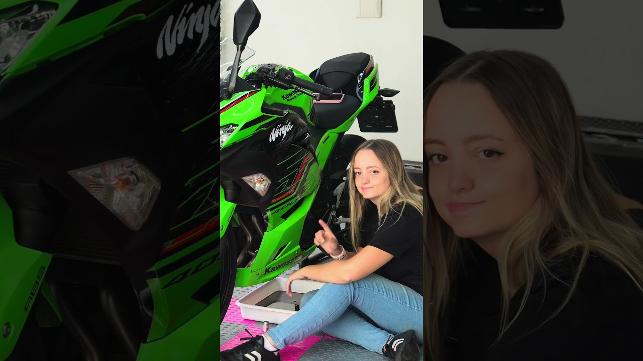 Trocando o óleo da moto em casa #moto