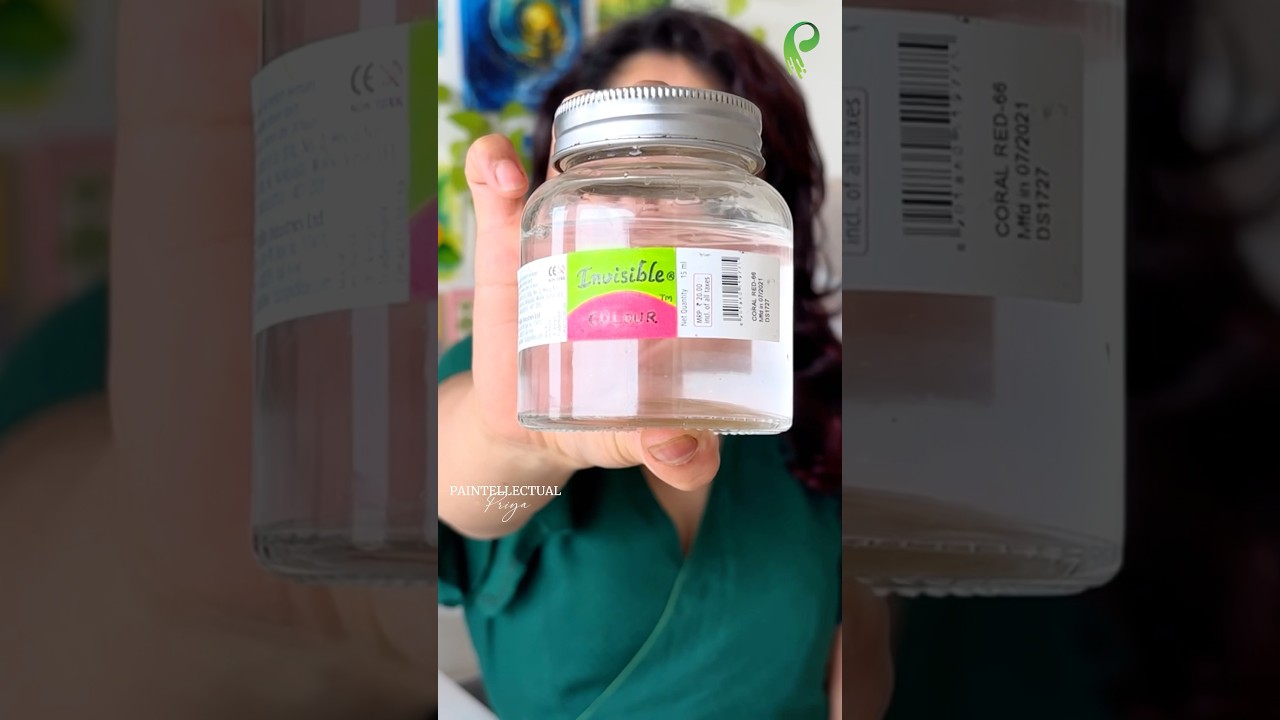 Crazy Painting with Invisible Colors 😱 #shorts