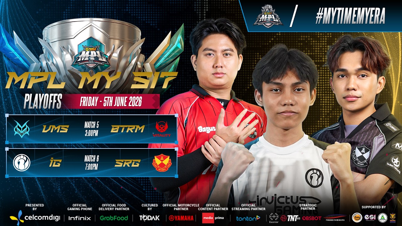 LIVE | [ENG] MPL MY Season 17 Playoffs Day 3