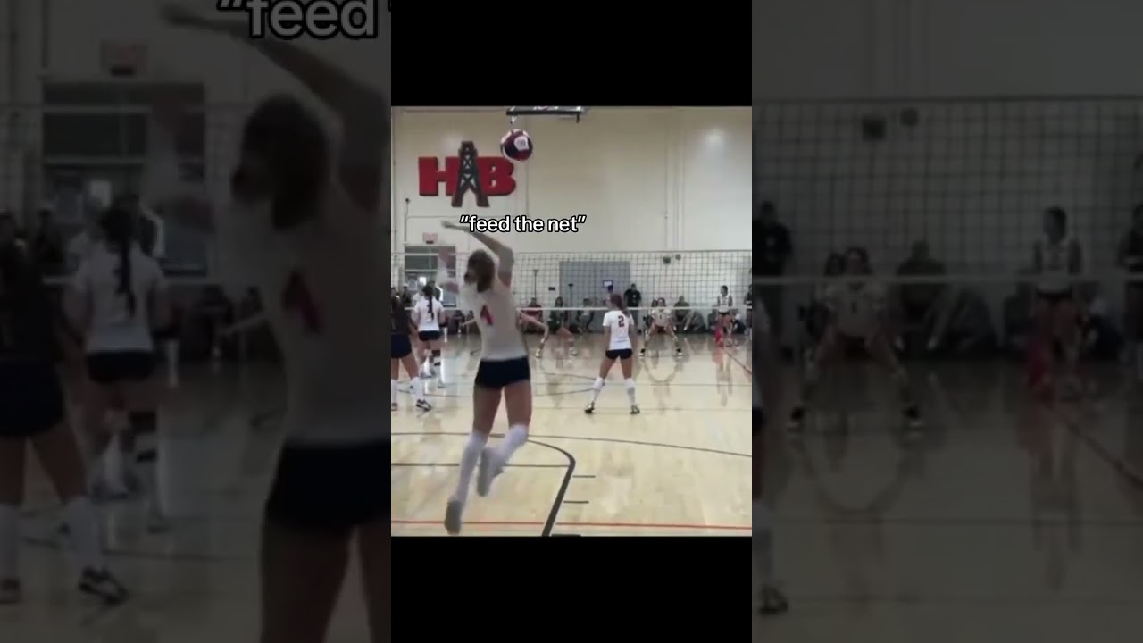 that was aura tho #volleyball #cheers #serve #net #allaccesssports #notmine #athletes #chants #aura