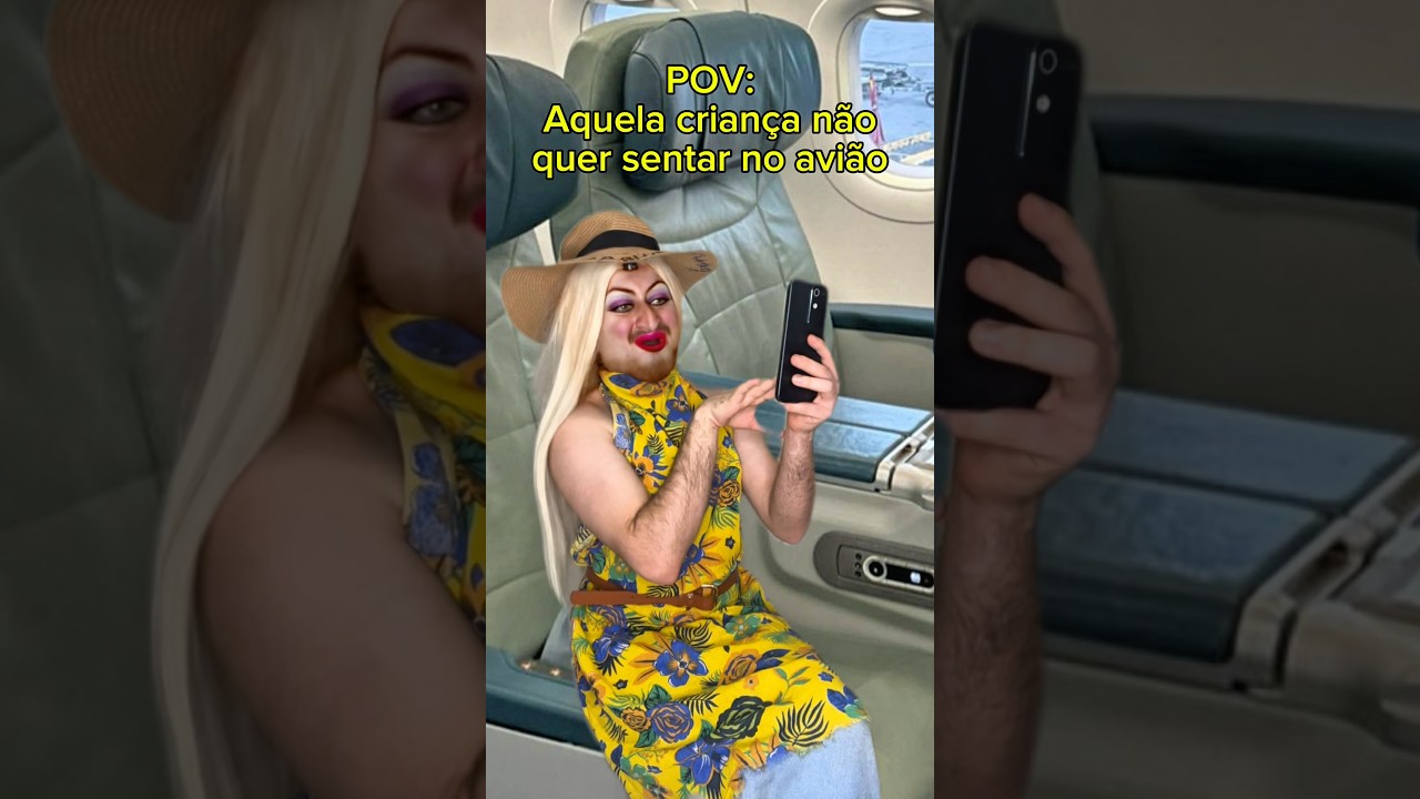 SE INSCREVE AI POXA 🥲🥰😂 #humor #comedia #avião #criança