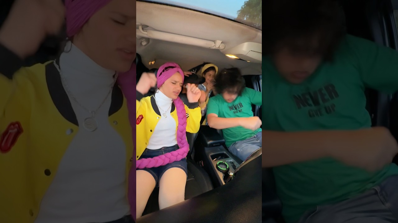 جوزي ورفقاتو جنو بالسيارة:🤣