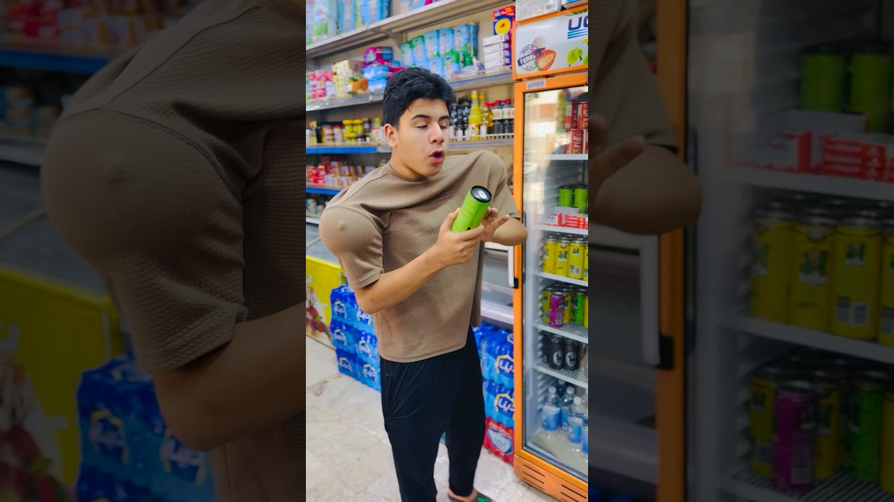 طبانه ابو عظلات. يريد يشرب فوريو🤣🤣